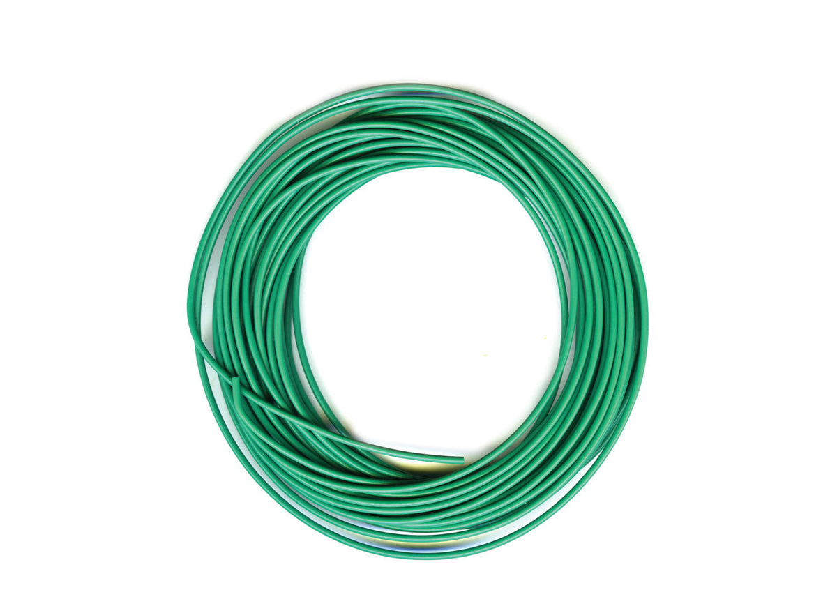 PECO PL-38G green 3-amp 16-strand electrical wire coil.