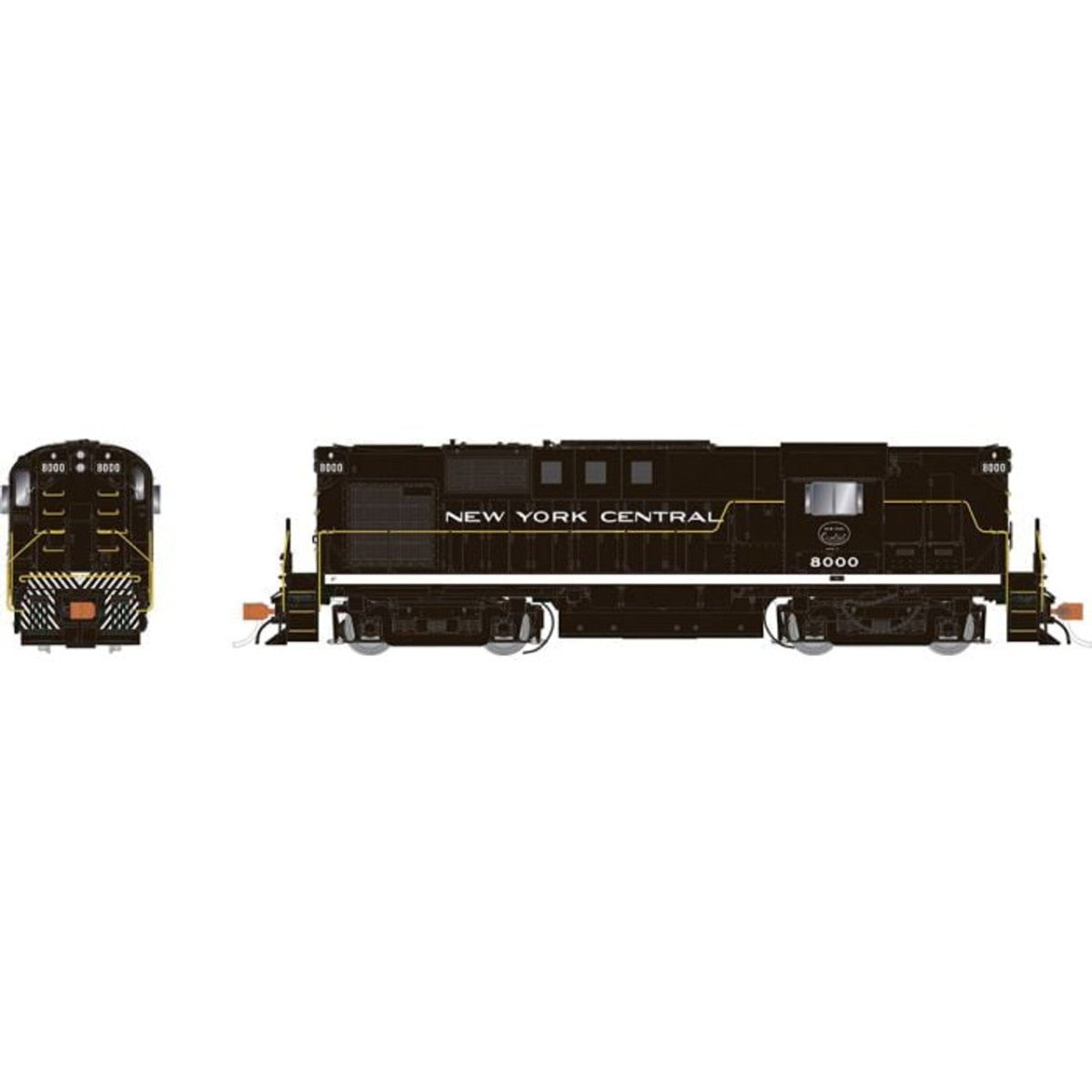 Rapido HO New York Central Capital Scheme RS-11 Diesel Locomotive #8008 - 31075