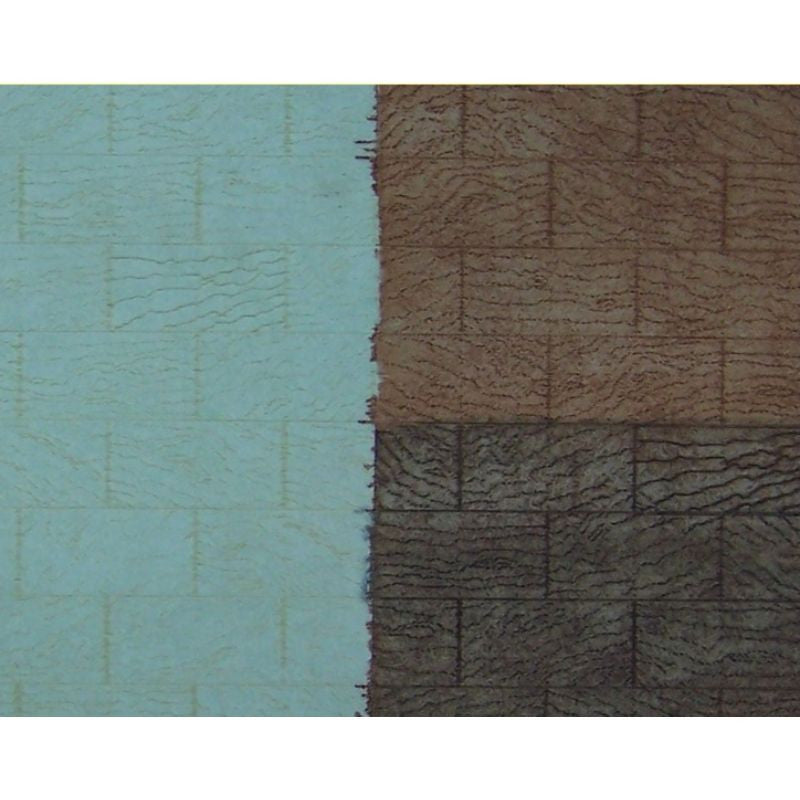 RS Laser Kits 3712 N scale plywood-pattern sheet with adhesive backing, painted finish examples
