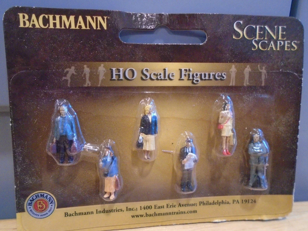 Bachmann HO Standing Platform Passengers, 6 Figures — product view