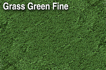 Scenic Express 805E Grass Green Fine, 48 oz Eco Pak; manufacturer ground-cover texture detail, package not shown.