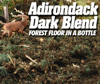 Scenic Express 898C Dark Adirondack Blend, 64 oz; manufacturer scenery example; figures and scenery props not included.