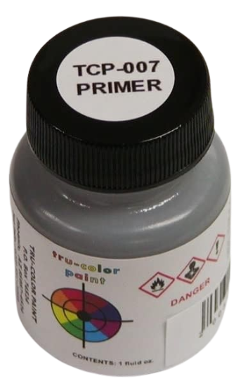 Tru-Color Paint 9007 Railroad Color Acrylic Paints for 3D Printed Plastic Models, Dark Primer (1oz)