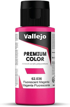 Vallejo Premium Color Fluorescent Magenta 62.036 – VLJ62036 — exact Vallejo product photo