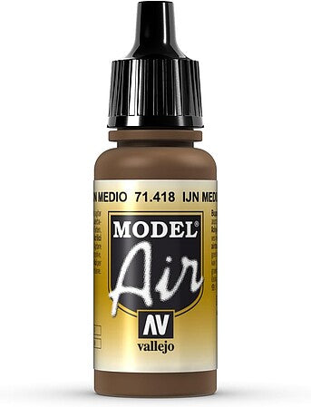 Vallejo Model Air IJN Medium Brown 17ml – 71.418
