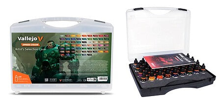 Vallejo Xpress Color Artist’s Selection Case, 60 × 18 ml – 72.184 exact product photo