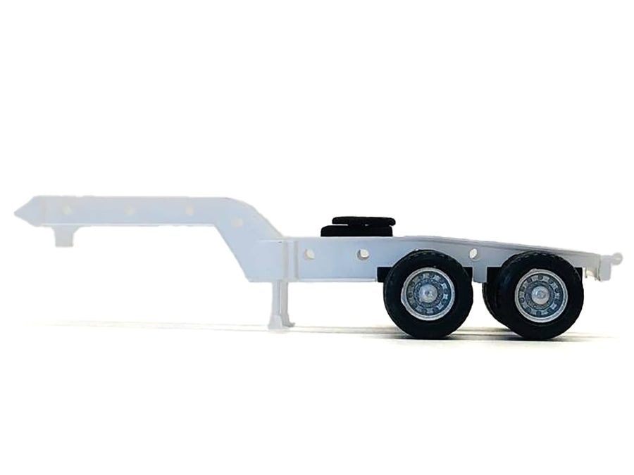 Promotex two-axle heavy equipment jeep white 1:87 HO plastic model 005514W, view 1