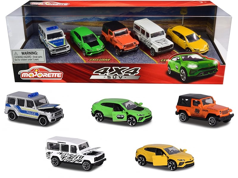 Majorette 4x4 SUV Giftpack five-piece set 1:64 212053169, product image 1