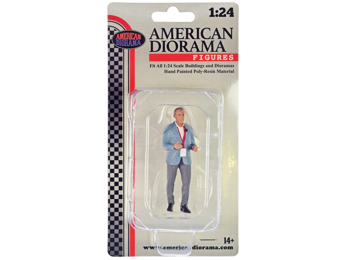 "On-Air" Figure 2 for 1/24 Scale Models by American Diorama image 2