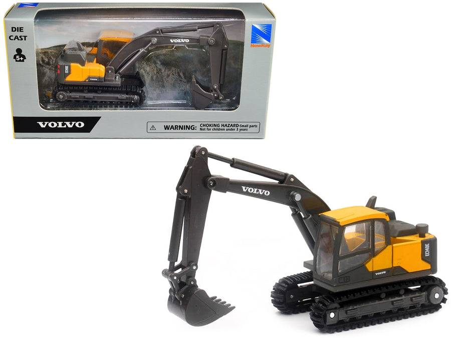 New Ray Volvo EC140E track-type excavator yellow 32113, product image 1