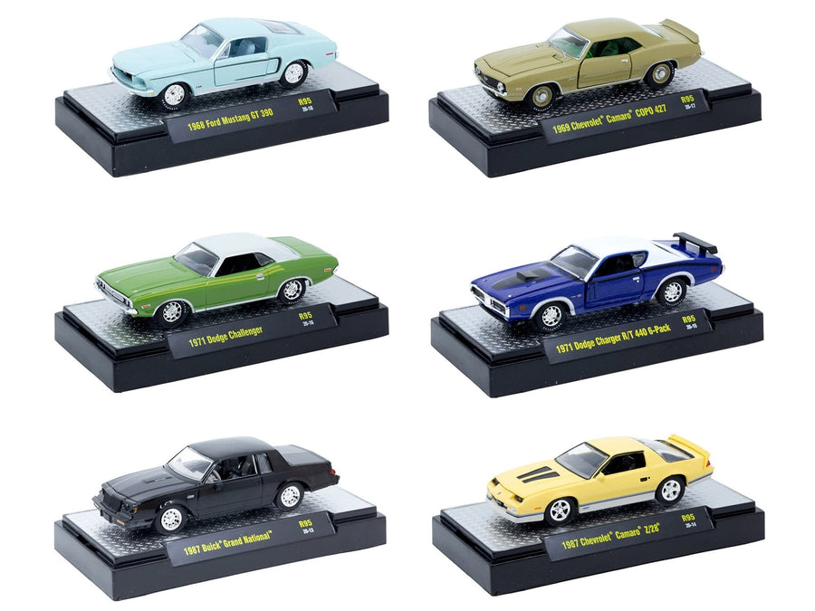M2 Auto Meets Release 95 six-car assortment, one option for an American-car collector gift