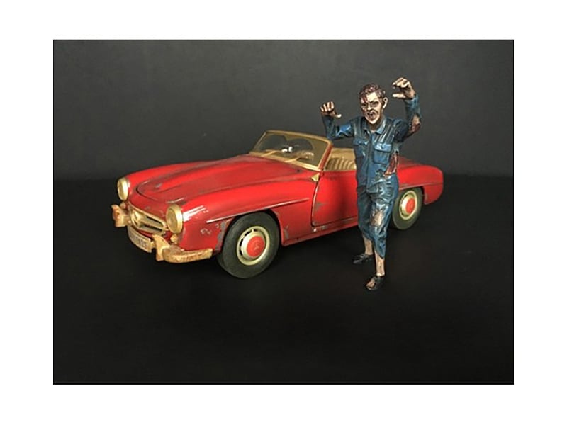 American Diorama Zombie Mechanic Figurine II 1:24 38298, product image 1