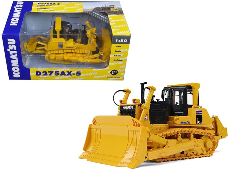 First Gear Komatsu D275AX-5 SIGMA dozer blade rear ripper 1:50 50-3341, product image 1
