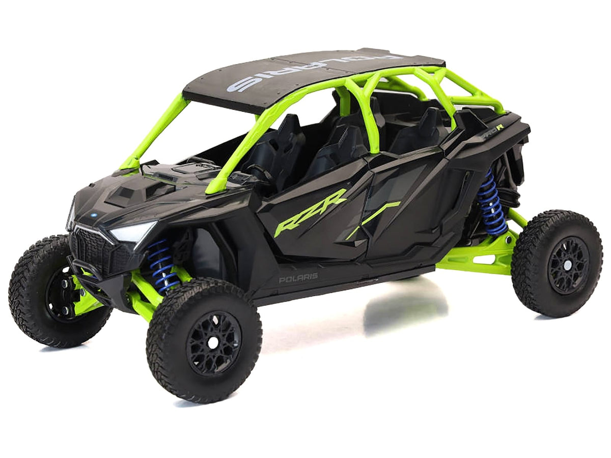 Polaris RZR Pro R UTV Black and Lime Green 1/18 Diecast Model by New Ray