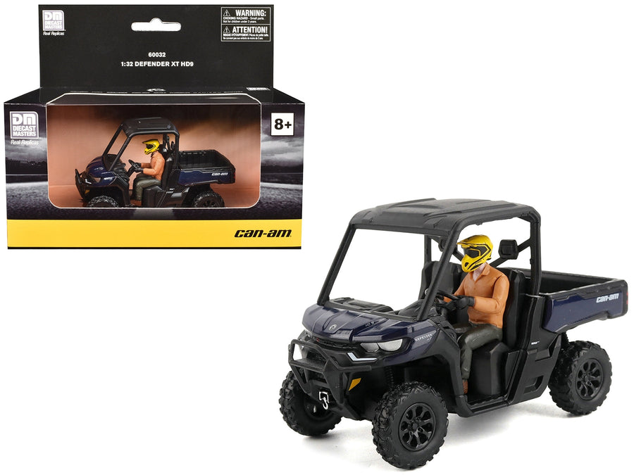 BRP Models 1:32 Defender XT HD9 in navy blue and black, shown as an individual model rather than a complete diorama