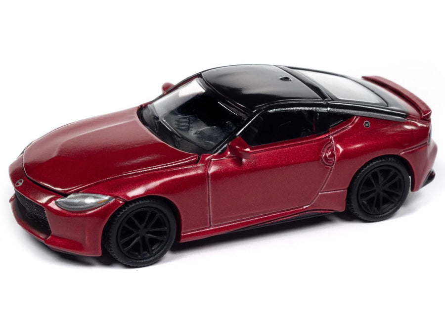 Auto World 2023 Nissan Z in Passion Red Metallic with a black top