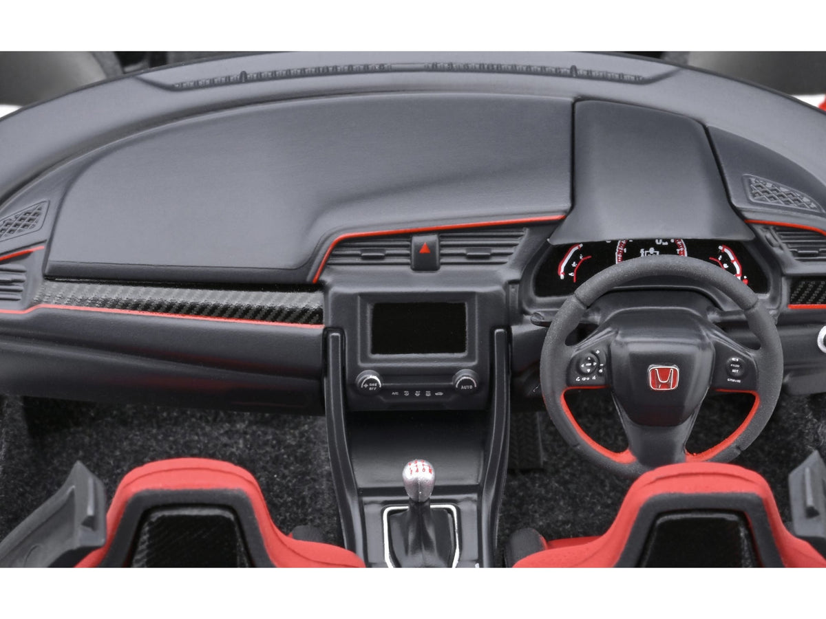 2021 Honda Civic Type R (FK8) RHD (Right Hand Drive) Crystal Black Pearl 1/18 Model Car by Autoart image 4