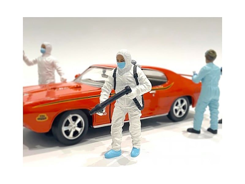 Hazmat Crew Figurine I for 1/24 Scale Models by American Diorama