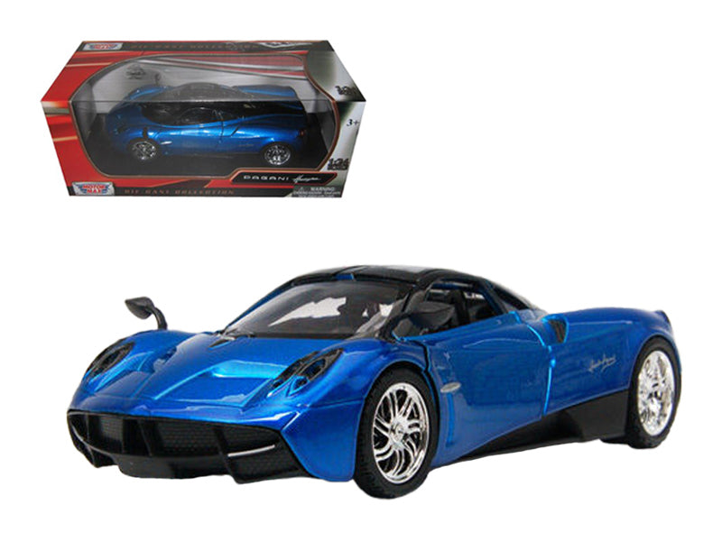 Pagani Huayra Blue 1/24 Diecast Model Car by Motormax