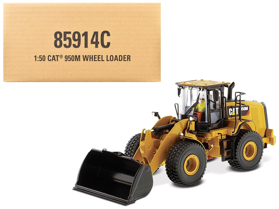 CAT Caterpillar 950M Wheel Loader with Operator "Core Classics" Series 1/50 Diecast Model by Diecast Masters