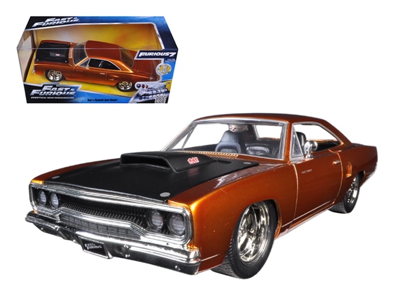 Jada Doms 1970 Plymouth Road Runner copper Fast and Furious 7 1:24, view 1