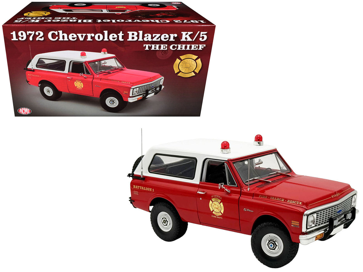 Representative product image for ACME 1972 Blazer K5 The Chief: Removable Top and Fire-Department Details