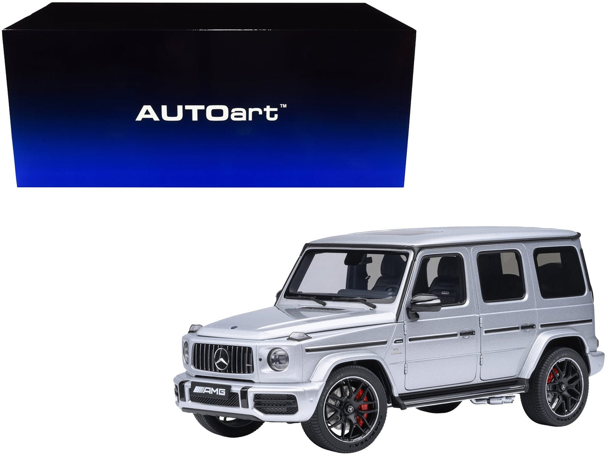 AUTOart 2019 Mercedes-AMG G63 Iridium Silver Metallic 1:18 AA76358, product image 1