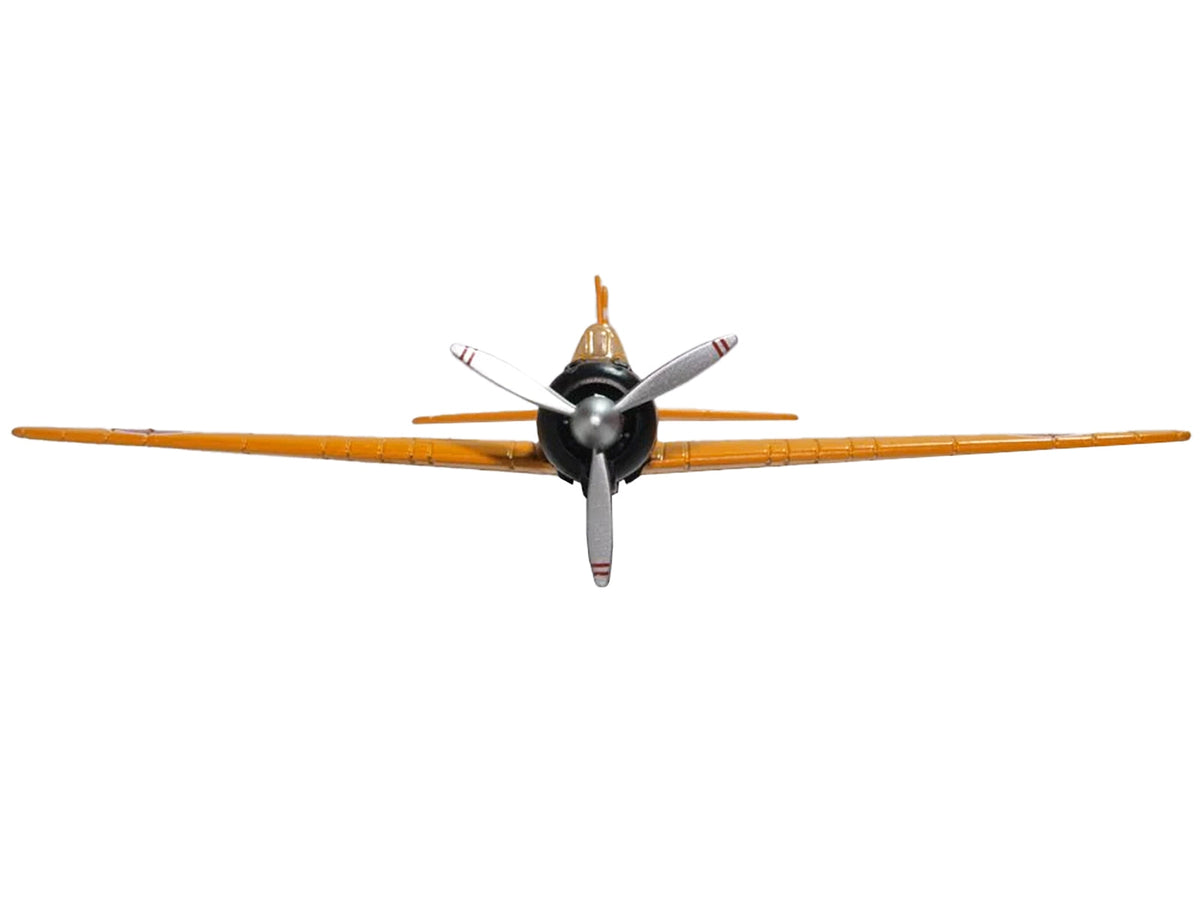 Mitsubishi Zero A6M2-21 Fighter Aircraft "Training Aircraft - Imperial Japanese Navy" (1944) "Oxford Aviation" Series 1/72 Diecast Model Airplane by Oxford Diecast