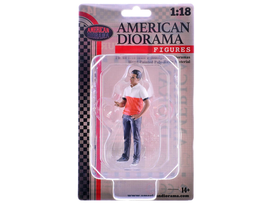 "Race Crew" Figure #4 for 1/18 scale models by American Diorama image 3