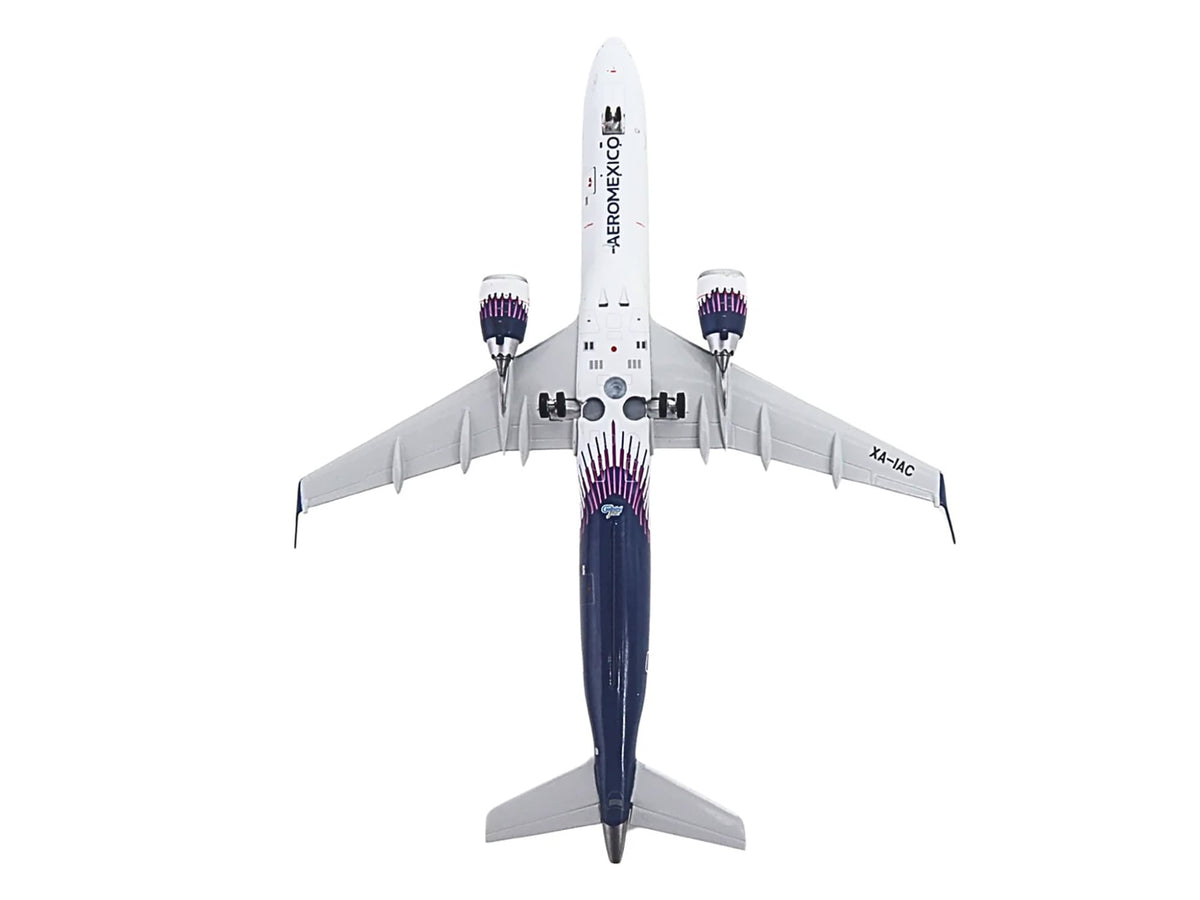 Embraer ERJ-190 Commercial Aircraft "Aeromexico Connect" (XA-IAC) White with Blue Tail "Gemini 200" Series 1/200 Diecast Model Airplane by GeminiJets image 5
