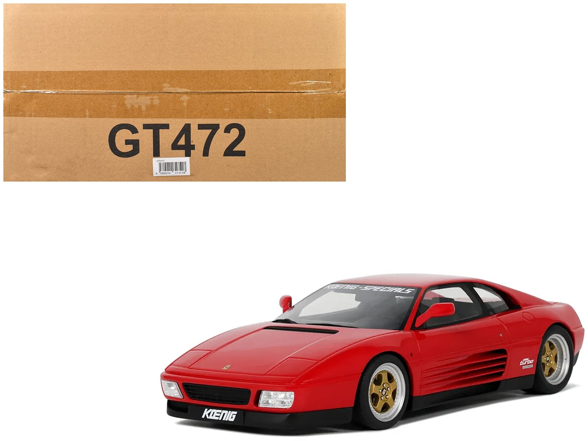 1994 Koenig Specials 348 Twin Turbo Red 1/18 Model Car by GT Spirit image 5