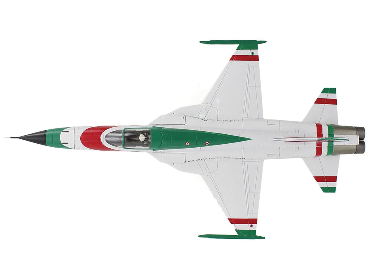 Northrop F-5E Tiger II Aircraft "#1 3-7099 IIAF Golden Crown" Imperial Iranian Air Force "Air Power Series" 1/72 Diecast Model by Hobby Master