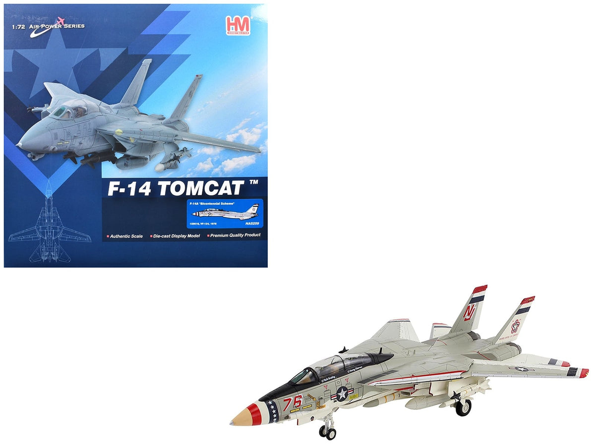 Hobby Master HA5259 F-14A Tomcat in the VF-124 Bicentennial scheme