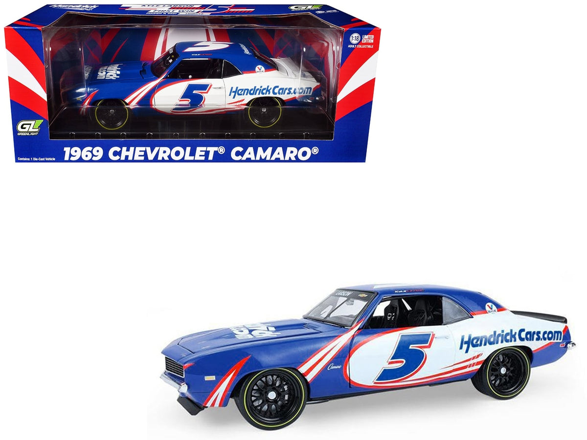 Highway 61 1969 Chevrolet Camaro number 5 Kyle Larson First Win Tribute 1:18 HWY-18053, product image 1