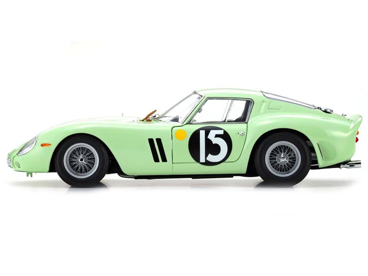 Ferrari 250 GTO #15 Innes Ireland Winner "Goodwood Tourist Trophy" (1962) 1/18 Diecast Model Car by Kyosho