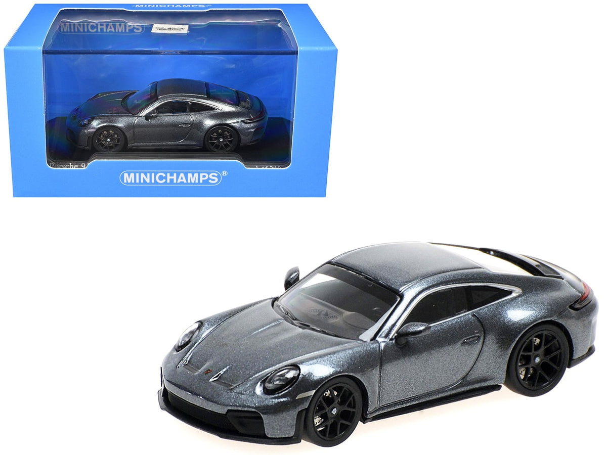 Minichamps 2025 Porsche 911 992.2 GT3 Touring gray 1:64 MC640064234, product image 1