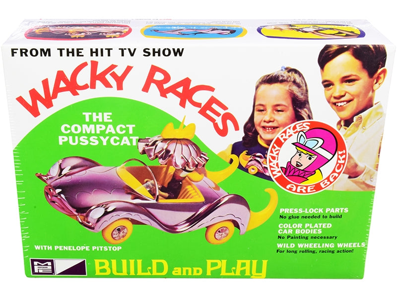MPC Wacky Races Compact Pussycat with Penelope Pitstop model kit