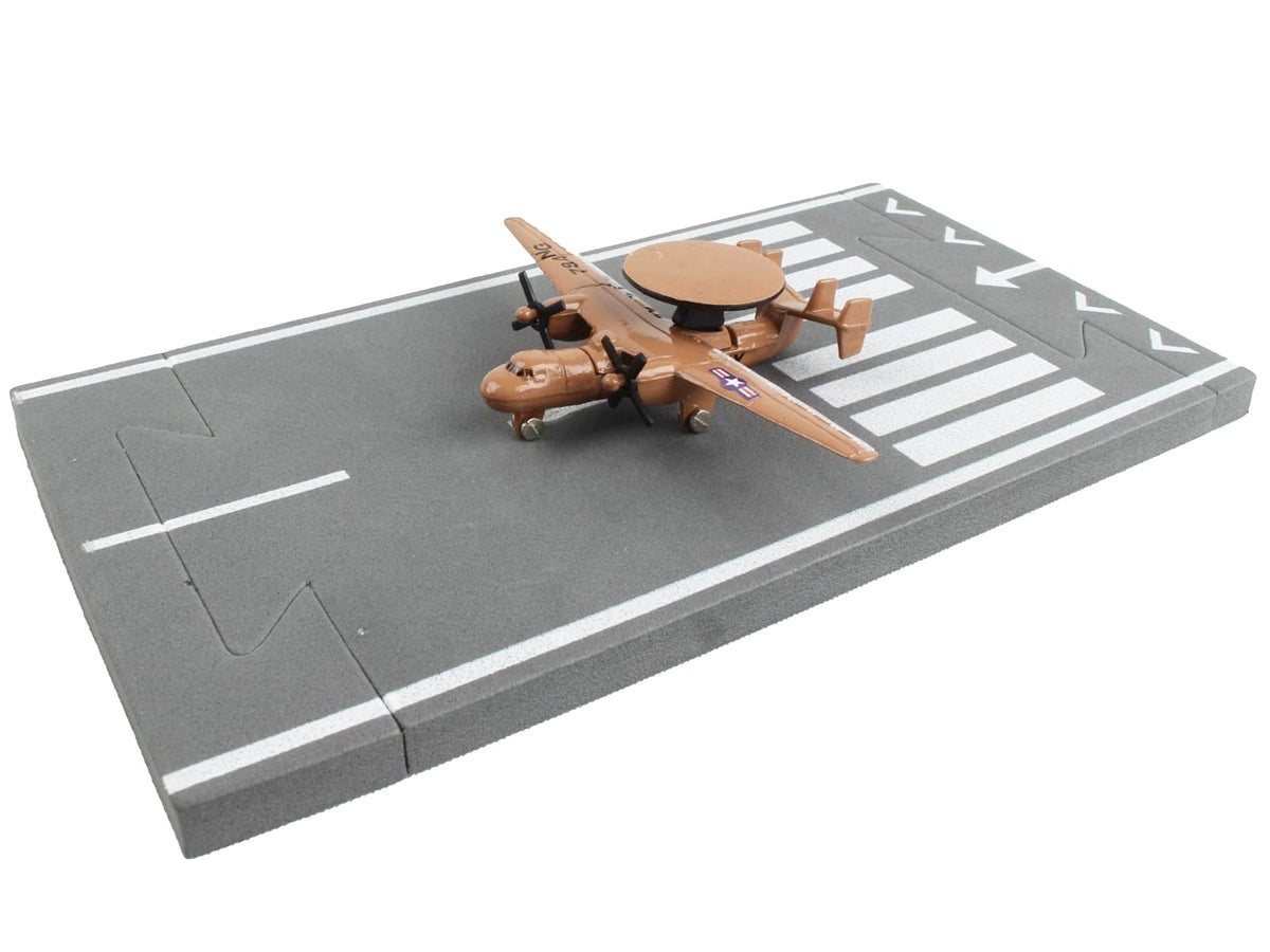 Runway24 RW085 E-2C Hawkeye model in the listed tan US Navy presentation