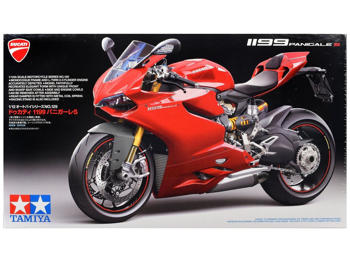 Tamiya Ducati 1199 Panigale S 1:12 assembly kit 14129 product image