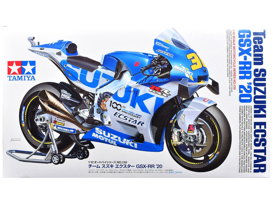 Tamiya Team Suzuki Ecstar GSX-RR 2020 model kit 14139 in 1:12 scale