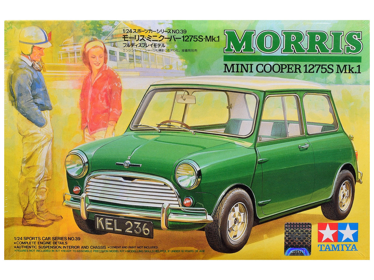 Tamiya Morris Mini Cooper 1275S Mk.1 model kit 24039 in 1:24 scale