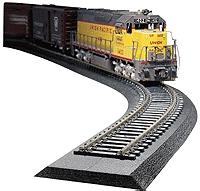 Woodland Scenics ST1461 Track-Bed Strips Bulk Pack para escala HO