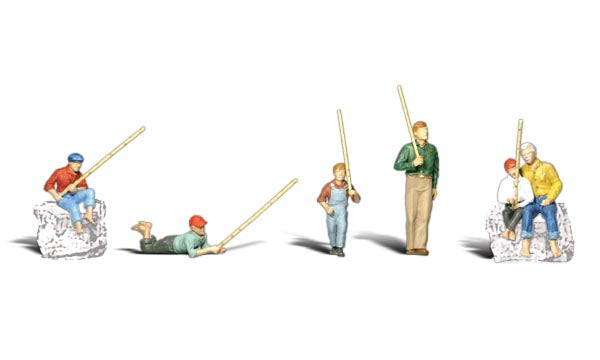 Woodland Scenics HO GONE FISHING – 1878