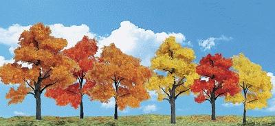 Woodland Scenics TR3541 Harvest Blaze Trees - 3 to 5 in - 6 Pack - product image