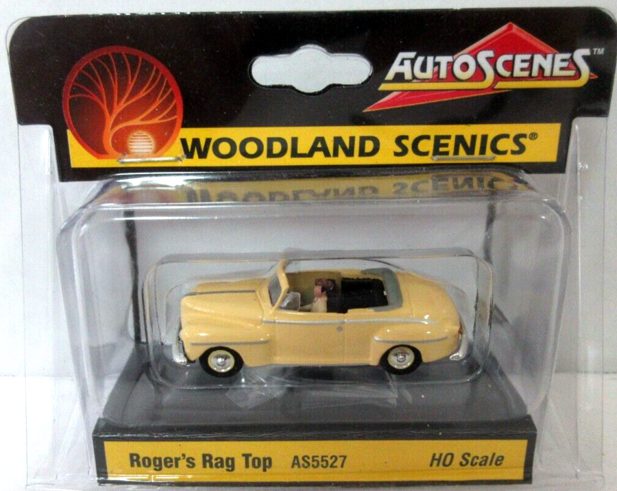 Woodland Scenics HO Roger's Rag Top Vehicle – AS5527