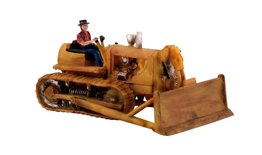 Woodland Scenics AS5562 Dewie's Dozer HO scale AutoScenes bulldozer