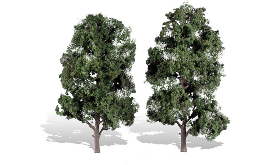 Woodland Scenics TR3521 Cool Shade, set of two model trees.