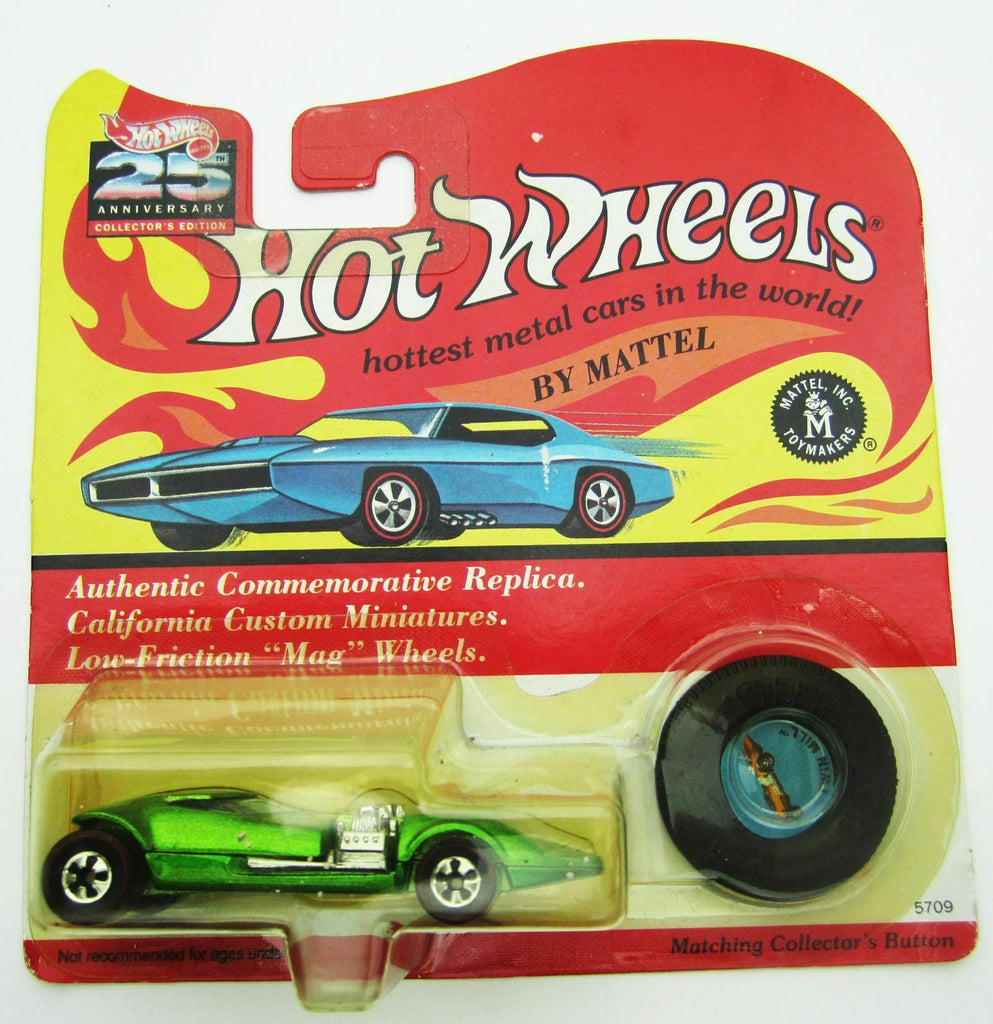 Hot Wheels 25th Anniversary Edition Redline Replica Cars