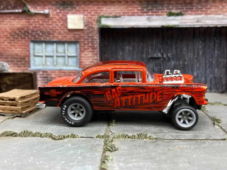 Custom Hot Wheels Gasser: Custom Gassers With Rubber Tires 