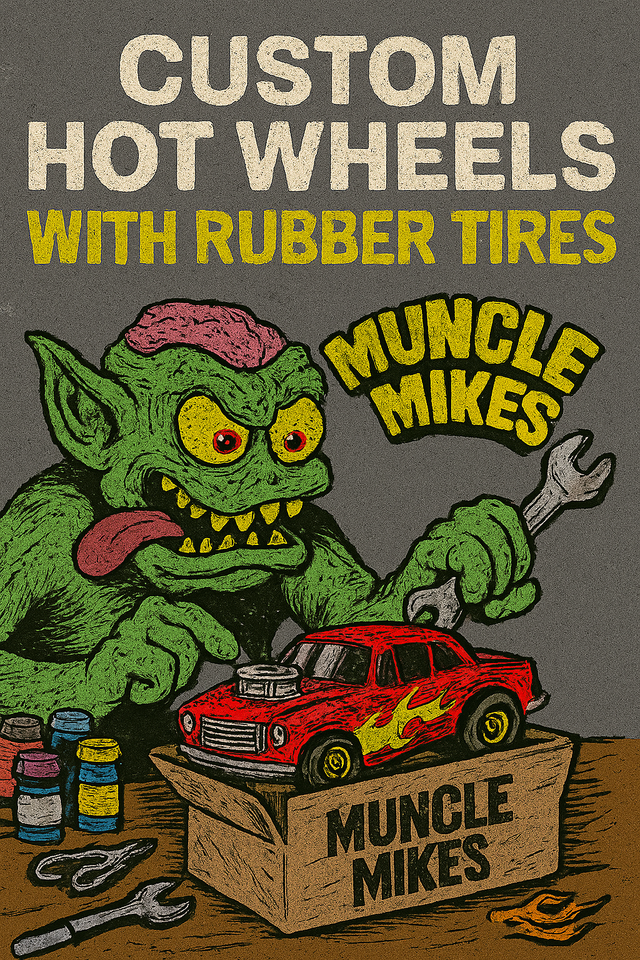 Custom Hot Wheels - Custom Hot Wheels with Rubber Tires